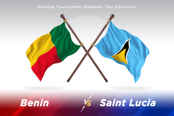Benin Versus Saint Lucia Two Flags: A Powerful Visual Tool for Designers and Marketers