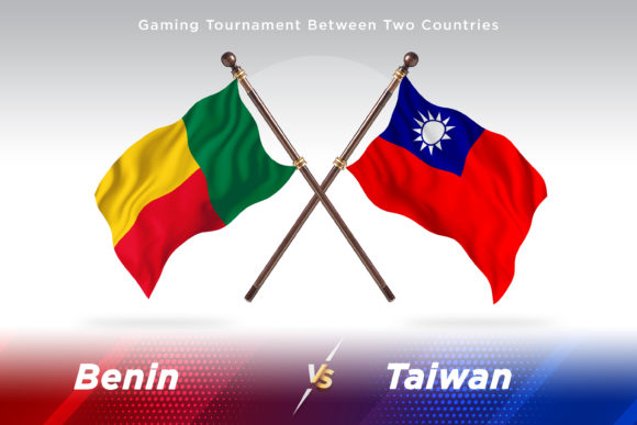 Benin Versus Taiwan Two Flags: A Creative Asset for Global Design Projects